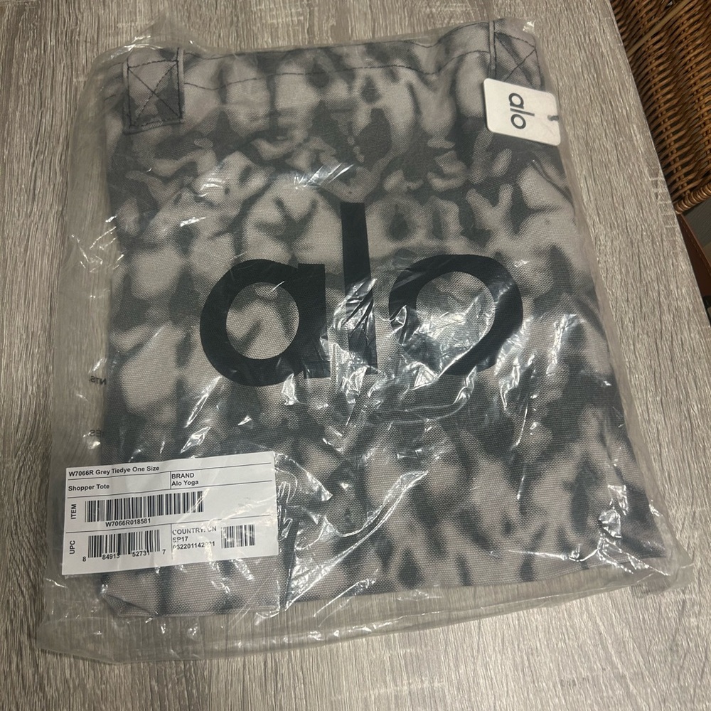 Alo Yoga Gray Tote Bag